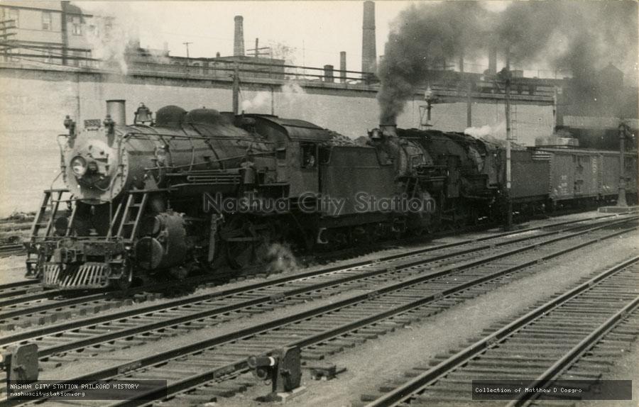 Postcard: Boston & Maine Railroad #2660 and #3029
